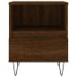 Preview: Nachttische 2 Stk. Braun Eichen-Optik 40x35x50 cm Holzwerkstoff