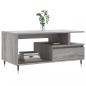 Preview: Couchtisch Grau Sonoma 90x49x45 cm Holzwerkstoff
