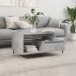 Preview: ARDEBO.de - Couchtisch Betongrau 90x49x45 cm Holzwerkstoff