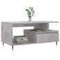 Preview: Couchtisch Betongrau 90x49x45 cm Holzwerkstoff