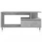 Preview: Couchtisch Betongrau 90x49x45 cm Holzwerkstoff