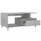 Preview: Couchtisch Betongrau 90x49x45 cm Holzwerkstoff