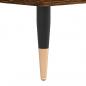 Preview: Couchtisch Braun Eichen-Optik 90x49x45 cm Holzwerkstoff