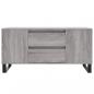 Preview: Couchtisch Grau Sonoma 102x44,5x50 cm Holzwerkstoff