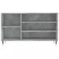 Preview: Schuhregal Betongrau 102x36x60 cm Holzwerkstoff