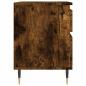 Preview: Nachttisch Räuchereiche 40x35x50 cm Holzwerkstoff