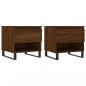 Preview: Couchtische 2 Stk. Braun Eichen-Optik 50x46x50 cm Holzwerkstoff