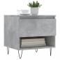Preview: Couchtische 2 Stk. Betongrau 50x46x50 cm Holzwerkstoff