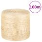 Preview: Seil 100% Sisal 4 mm 100 m