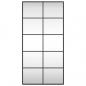 Preview: Wandspiegel Schwarz 50x100 cm Rechteckig Eisen