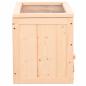 Preview: Hamsterkäfig 60x30x35 cm Massivholz Tanne