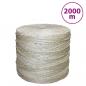 Preview: ARDEBO.de - Seil 100% Sisal 3 mm 2000 m