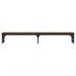 Preview: Monitorständer Braun Eichen-Optik 105x23x15,5 cm Holzwerkstoff