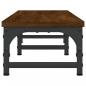 Preview: Monitorständer Braun Eichen-Optik 105x23x15,5 cm Holzwerkstoff