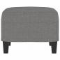 Preview: Fußhocker Dunkelgrau 60x50x41 cm Stoff