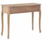 Preview: 280047 Dressing Console Table with 3 Drawers Brown