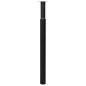 Preview: 2 x Teleskopfuß Tischfuß Stützfuß Tischbein Schwarz 710 mm-1100 mm