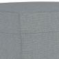 Preview: Fußhocker Hellgrau 70x55x41 cm Stoff