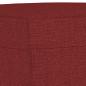 Preview: Fußhocker Weinrot 70x55x41 cm Stoff