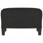 Preview: Fußhocker Schwarz 60x50x41 cm Stoff