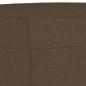 Preview: Fußhocker Braun 70x55x41 cm Stoff