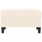 Preview: Fußhocker Creme 70x55x41 cm Samt