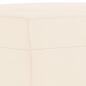 Preview: Fußhocker Creme 70x55x41 cm Samt