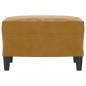 Preview: Fußhocker Braun 60x50x41 cm Samt