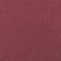 Preview: 3-Sitzer-Sofa mit Hocker Weinrot 180 cm Stoff