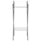 Preview: Bartisch-Gestell Klappbar Silbern 45x53x108 cm Verzinkter Stahl