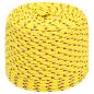 Preview: Bootsseil Gelb 8 mm 100 m Polypropylen