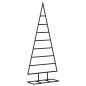Preview: Metall-Weihnachtsbaum für Dekorationen Schwarz 125 cm