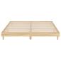Preview: Bettgestell Sonoma-Eiche 120x200 cm Holzwerkstoff