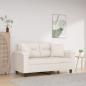 Preview: ARDEBO.de - Zierkissen 2 Stk. Beige 40x40 cm Mikrofasergewebe