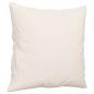 Preview: Zierkissen 2 Stk. Beige 40x40 cm Mikrofasergewebe