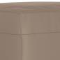 Preview: Fußhocker Taupe 70x55x41 cm Mikrofasergewebe