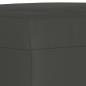 Preview: Fußhocker Dunkelgrau 70x55x41 cm Mikrofasergewebe