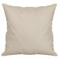 Preview: Zierkissen 2 Stk. Creme 40x40 cm Mikrofasergewebe