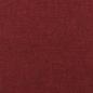 Preview: Zierkissen 2 Stk. Weinrot 40x40 cm Stoff