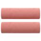 Preview: Zierkissen 2 Stk. Rosa Ø15x50 cm Samt