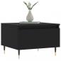 Preview: Couchtische 2 Stk. Schwarz 50x46x35 cm Holzwerkstoff
