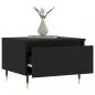 Preview: Couchtische 2 Stk. Schwarz 50x46x35 cm Holzwerkstoff