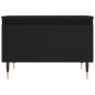 Preview: Couchtische 2 Stk. Schwarz 50x46x35 cm Holzwerkstoff