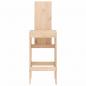 Preview: Barhocker 2 Stk. 40x42x120 cm Massivholz Kiefer