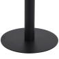 Preview: Bistrotisch Hellbraun 60x60 cm MDF