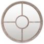 Preview: Gartenspiegel Sand 60x4 cm Eisen Rund