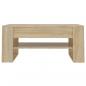 Preview: Couchtisch Sonoma-Eiche 102x55x45 cm Holzwerkstoff