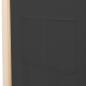 Preview: 4-teiliger Raumteiler Grau 160 x 170 x 4 cm Stoff