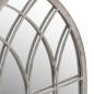 Preview: Gartenspiegel Sand 100x45 cm Eisen