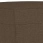 Preview: Fußhocker Braun 70x55x41 cm Stoff